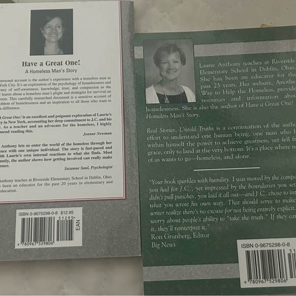 Books homeless story NYC - Picture 7 of 7